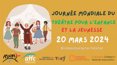 Journée mondiale du théâtre pour l’enfance et la jeunesse